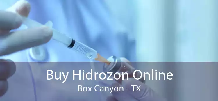Buy Hidrozon Online Box Canyon - TX